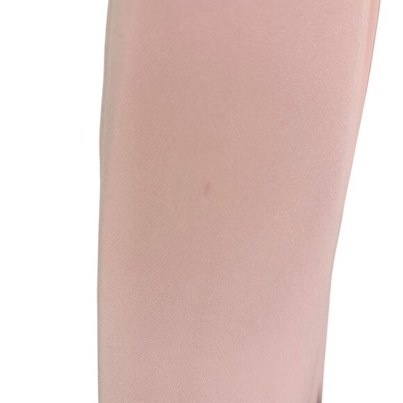 Bardot Dusty Pink Ruffle One Shoulder Knee Length Sheath Dress 6 Small - Picture 5 of 9